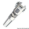 SS fork terminal Ø 3 mm