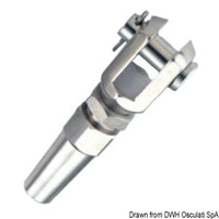 SS fork terminal Ø 6 mm