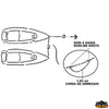 Shock absorber for mooring - Ø mm 14 - Length 1000 mm - Ideal for boats <60 feet [N3514100]