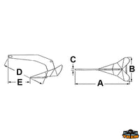 Anchor in galvanised steel weight 20 kg - Recommended chain 10mm - A mm 877 - B mm 389 - C mm16 - D mm								

								663 - And 361 mm [N3733200]