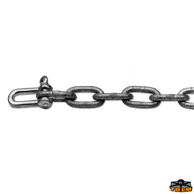 Chain hot dip galvanized with shackle Trem N0306005