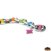 Happy-Chain Marker pink color for 6 mm diameter calibrated chain - Pink colour - Catena Ø mm 6 - Pieces per pack 14 [N0206189]