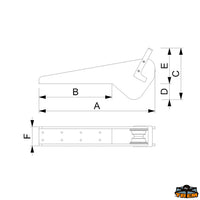 Bow roller for anchor 20 kg - A mm 680 - B mm 345 - C mm 325 - D mm140 - And mm								

								185 - F mm 100 - For anchors max 20 kg - Roller - [N3525404]