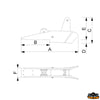 Bow roller 410 mm - A mm 410 - B mm 160 - C mm 240 - D mm50 - And mm								

								190 - F mm 85 - For anchors max 12 kg - Roller N3566127 [N3512406]