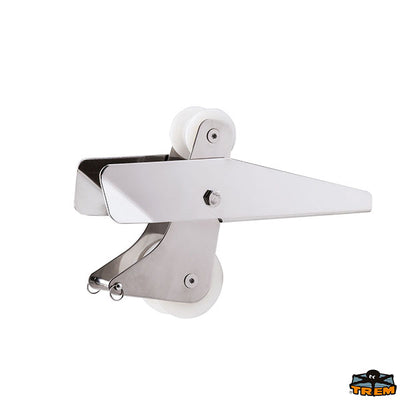 Bow roller in Aisi 316  stainless steel Trem N3506070