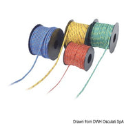 Reel of polypropylene braid, green 3 mm x 17 m