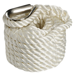 Mooring line white 20 mm x 8 m