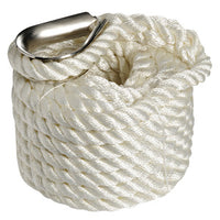 Mooring line white 12 mm x 9 m