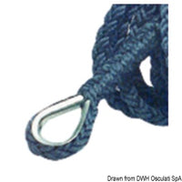 Mooring line 8 strands 16 mm x 12 m