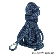 Mooring line 8 strands 20 mm x 12 m