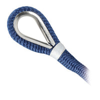 Spliced mooring line blue 16 mm x 11 m