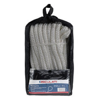 Mooring line with eye white 14 mm x 9 m