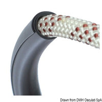 Spiroll rope saver 16/25 mm black