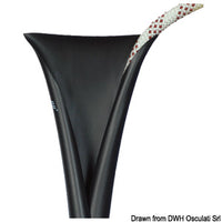 Spiroll rope saver 16/25 mm black