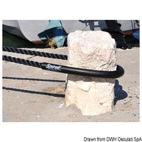 Spiroll rope saver 16/25 mm black