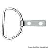 Stainless steel ring with plate