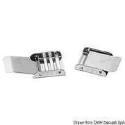 Adjustable stainless steel buckle