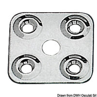 Plate for belt fixing 40 x 40 mm