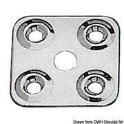 Plate for belt fixing 40 x 40 mm