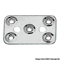 Plate for belt fixing 62 x 40 mm