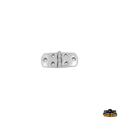 AISI 316 stainless steel hinge 76x38 mm Trem M3576038