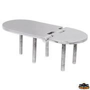 AISI 316 stainless steel hinge 145x65 mm with pins Trem M3565246