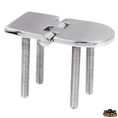 AISI 316 stainless steel hinge 70x40 mm with pins Trem M3540170