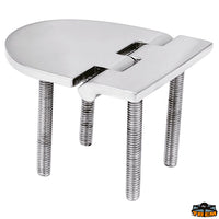 AISI 316 stainless steel hinge 72x65 mm with pins Trem M3565172