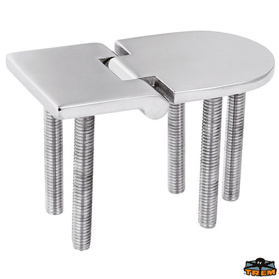 AISI 316 stainless steel hinge  76x40 mm with pins Trem M3540176