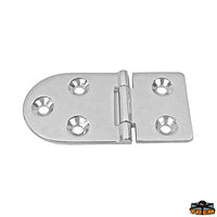 AISI 316 stainless steel hinge 76x40 mm. Trem M3576140