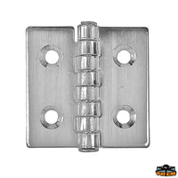 AISI 316 stainless steel hinges rectangular 60x40 mm - Foro Ø mm 6 - H mm 60 - Length 40 mm - Package  - Thickness mm								

								1.5 [M3560040]