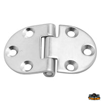 AISI 316 stainless steel hinges 47x30 mm reversed - Dimensions 47x30 mm - Thickness 1.5 mm - Reversed model [M3547130]