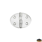 AISI 316 stainless steel hinge 54x34 mm. Trem M3554034