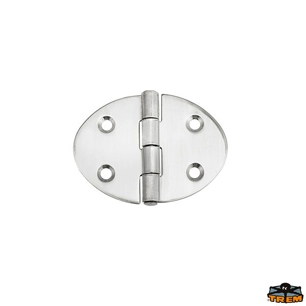 AISI 316 stainless steel hinge 78x56 mm. Trem M3578056