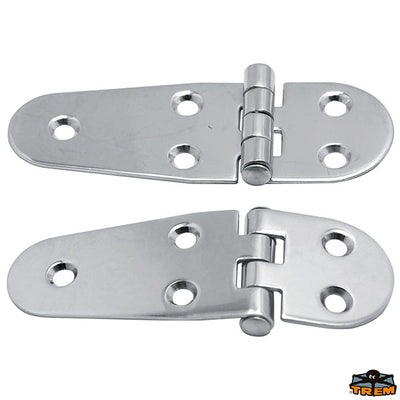 AISI 316 stainlesss steel hinge 82x65 mm Trem M3540208