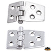 AISI 316 stainless steel hinge 60x40 mm - Dimensions 60x40 mm - Thickness 2mm - Reversed model [M3501501]