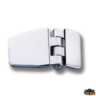 AISI 316 stainless steel hinge 56x37 mm with adhesive plate Trem M3536057