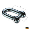Shackle with recessed pin Trem M1208017