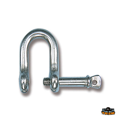 Aisi 316 stainless steel shackle with captive pin Trem M1208016