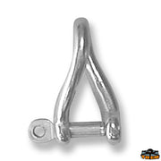 Aisi 316 stainless steel twisted shackle Trem M0910023