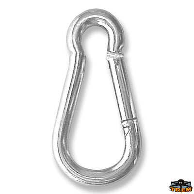 Galvanised steel snap shackle Trem M3206060