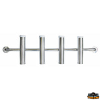 Wall mount  fishing rod  holder 4 places Trem M2640900