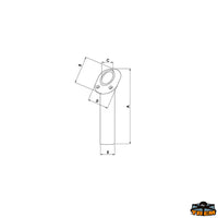 Wall mount fishing rod holder - A mm 300 - B mm - - C mm 42 - D mm- - And mm								

								50 [M2640001]