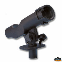Deck mount fishing rod holder white color - Model Oarlock attachment - White colour [M2674179]