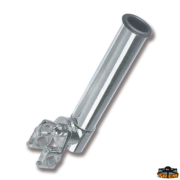 Adjustable fishing rod holder for guard-rail and pulpit Trem M2649290