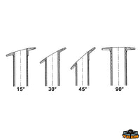 Recessed mount fishing rod holder 90° - Black cap - 90° inclination - At 230 mm - B mm107 - C mm								

								41 - D mm 91 - And 51 mm [M2690230]