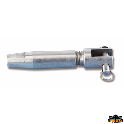 End fittings for stainless steel cable with fork Trem N5909075