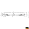 Rigging screw with double fork diameter 6 mm - Breaking load dan 1250 - ø know etc. 6 - At 210 mm - B mm155 - C mm								

								10 - D mm 6 [N6006200]