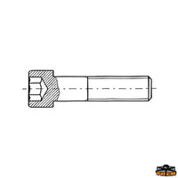 Stainless steel screws  hexagonal concave head Trem E5805010