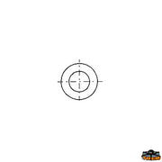 Washers in stainless steel UNI 6592 DIN 125 Trem E5608000